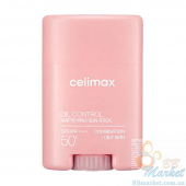 Матувальний сонцезахисний стік для обличчя CELIMAX Oil Control Mattifying Sun Stick SPF 50+ PA++++ 19g