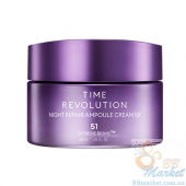 Нічний крем для інтенсивного відновлення шкіри обличчя MISSHA Time Revolution Night Repair Amploule Cream 5X 50ml