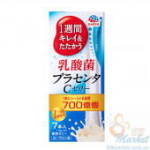 Японская питьевая плацента в форме желе с лактобактериями Earth Lactic Acid Bacteria and Placenta С Jelly 70g (на 7 дней) 